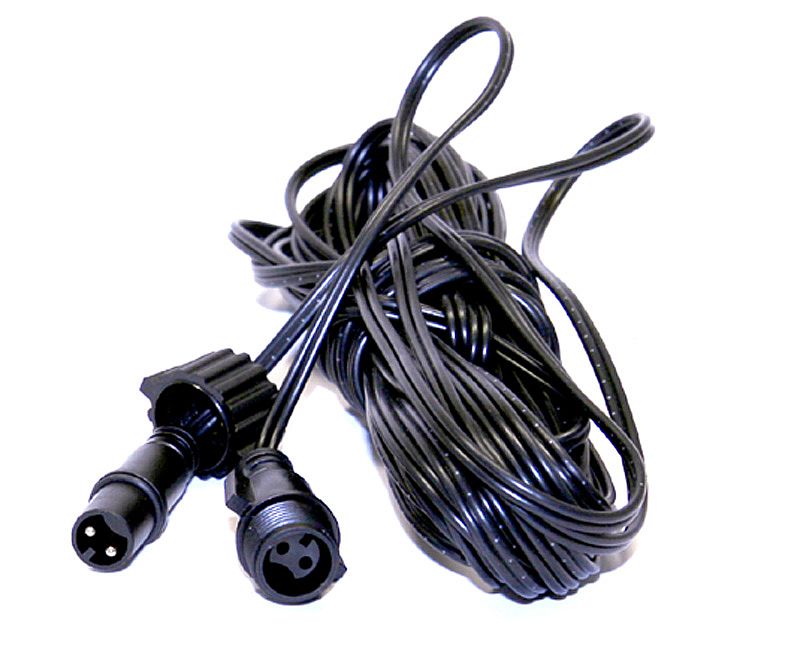 Prodlužovací kabel 24V,10m,1M+1F,černý