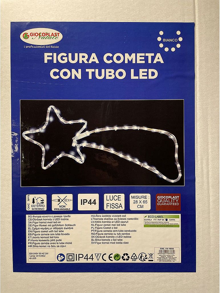 KOMETA 48LED studená bílá 28x65cm IP44