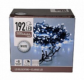 LED GIRLANDA EXT 192 LED/14,4m/SB/na bat., časovač