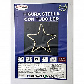 HVĚZDA 48LED teplá bílá 55cm IP44